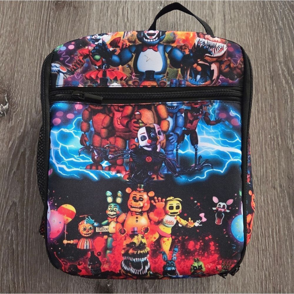 Five Nights at Freddy's Insulated lunch box bag case